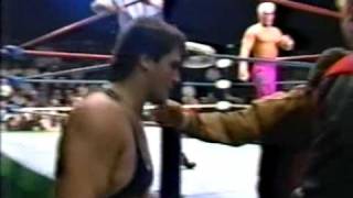 NWA '89 - TV Champ Mike Rotunda vs. Sting (Part 1/2)