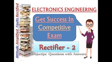 Basic Electronics Objective Questions And Answers pdf over Basics Of Rectifier Part 2