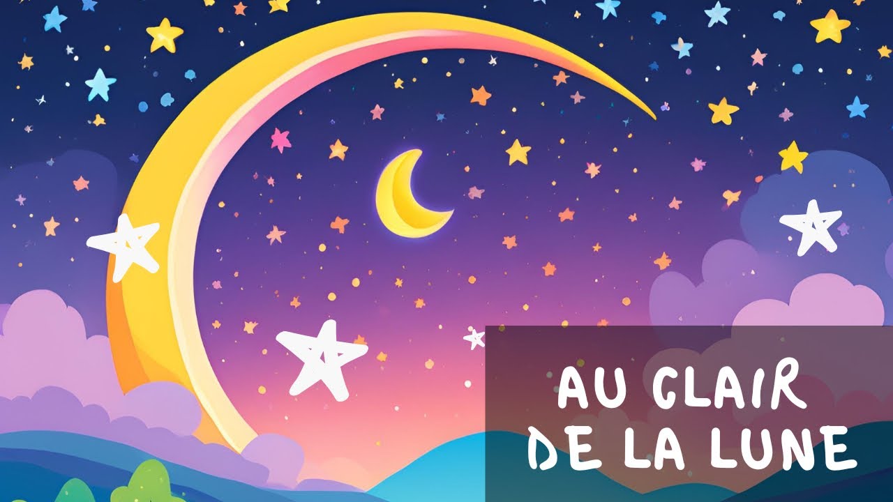 Au clair de la lune 🌙 Comptine bébé et chanson enfant - YouTube