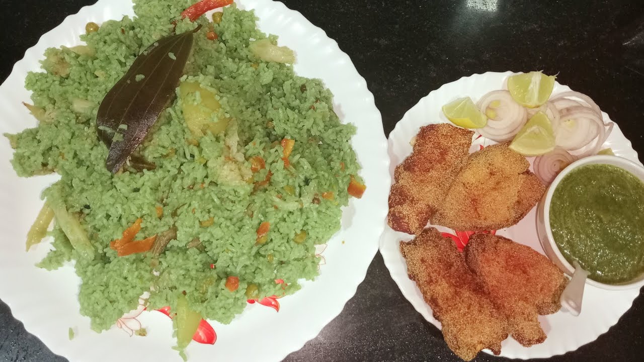 Veg pulao and machi fry ll Tasty and easy recipe 😋 YouTube