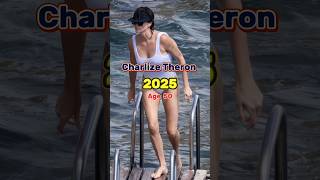 Charlize Theron Age Evolution Of (1980s_2025s) 😲#then and now #ytshortsvideo #ytviral