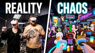 VIRTUAL: We put goggles on and it got weird