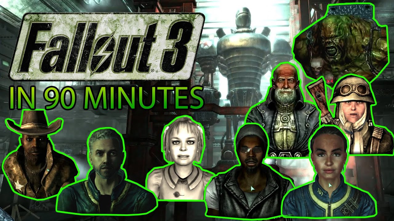 Fallout 3 in 90 Minutes | Very Good Paladin Character Build #fallout # ...
