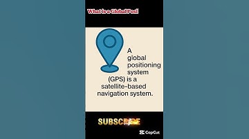 What is a Global Positioning System (GPS)?    @TYBwithSirShahzad #shortsviral #viral