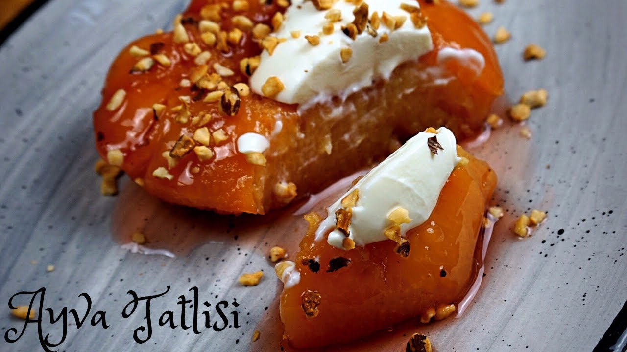 Quitten Dessert | Ayva Tatlisi - YouTube