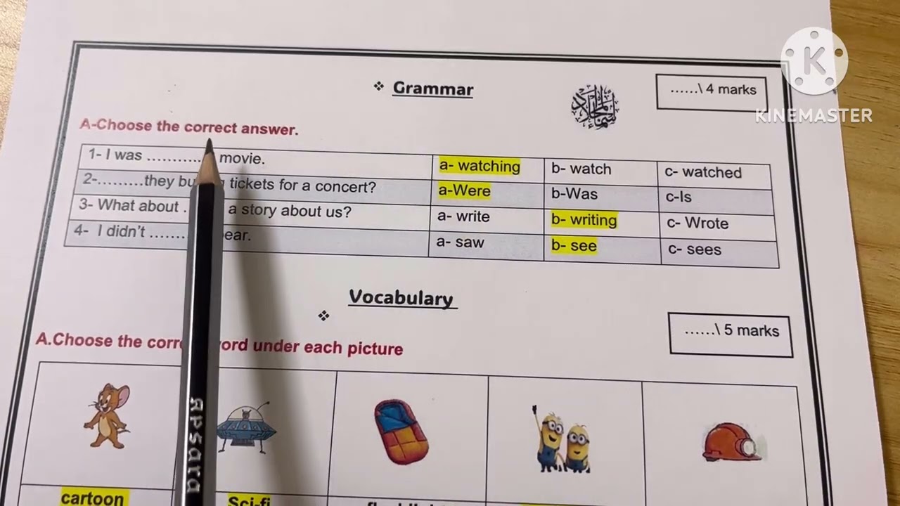 نموذج اختبار فتري ٤ منهج top goal2 انجليزي الصف الخامس والسادس الفصل الدراسي الثاني 