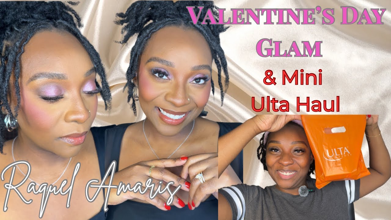VALENTINE’S DAY FULL GLAM ❤️ Detailed Full Beat Tutorial + Ulta Haul | Raquel Amaris