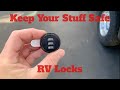 RV Compartment Door Locks • Keep Your Stuff Safe