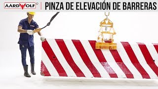 Pinza de Elevación para Barreras | ABL-255/2000 | Aardwolf