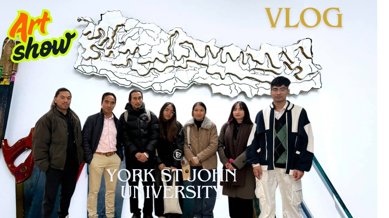 Art Show vlog | York St John university