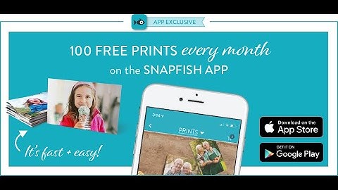 Get Free Prints Every Month With Snapfish