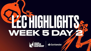 Full Day Highlights | W5D2 | 2022 LEC Summer