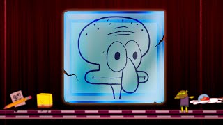 Squidward Game 5: Glass Stepping Stones | Squid Game Animation