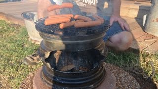 DIY Car Rim BBQ by Thumb Nail Ranch 991,756 views 9 years ago 4 minutes, 39 seconds