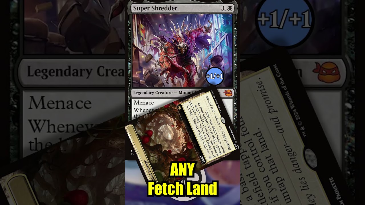 Супер Шреддер из TMNT в Magic the Gathering &mdash; это настоящий ЗВЕРЬ в формате Commander.