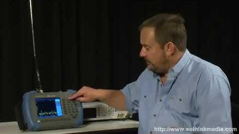 How to Recall a Channel Standard | N9344C, N9343C, N9342C Handheld Spectrum Analyzers | Keysight