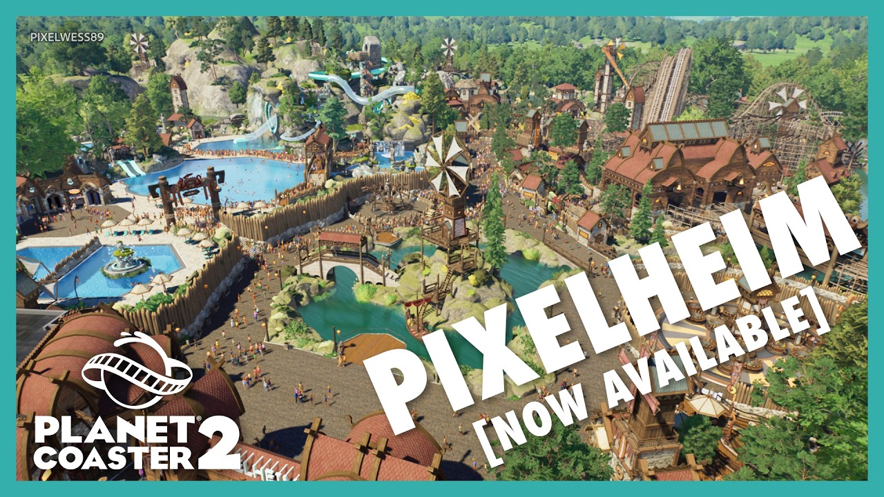 Pixelheim showcase: A Planet Coaster 2 Viking park [now available]