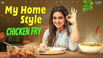 My Home Style Chicken Fry || Udaya Bhanu || Kashif Kreations