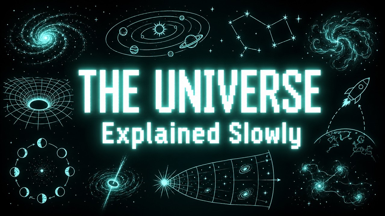 Every Confusing Thing About The Universe Explained Slowly (For Sleep)
