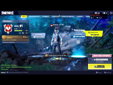 http://fortnite.com/2fa TARDE JUGANDO CON SUBS A FORTNITE BATTLE ROYALE Y CON EL JETPACK (PROPULSOR)