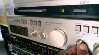 amplificador 166 gradiente tipo exportação