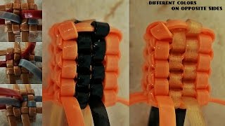 Lanyard Techniques - Different colors on opposite sides Wealth