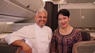 Singapore Airlines partners Catalan Chef Nandu Jubany
