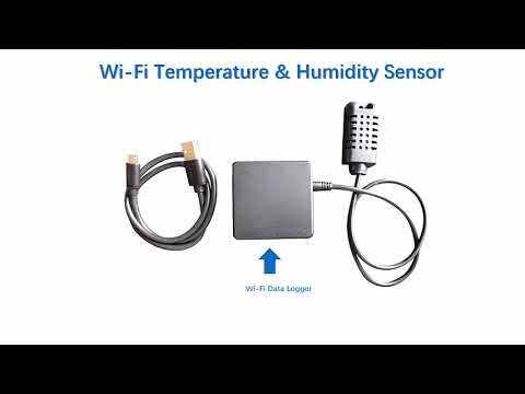 1.WiFi Temperature&Humidity Sensor- Product Introduction