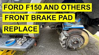 Front Brake Pad Replacement On Ford F150, Expedition, Lincoln Navigator 20102017