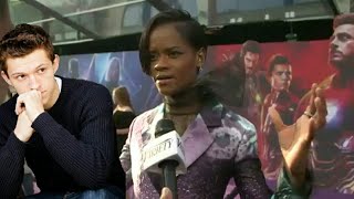 Letitia praising Tom Holland