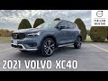 2021 Volvo XC40 with Polestar in Thunder Grey / Walkaround tour with Heather