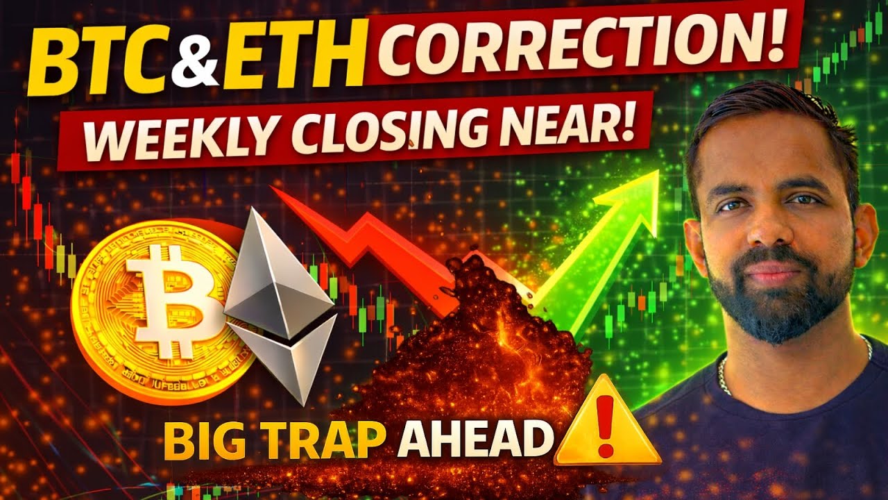 BTC & ETH Price Prediction Today 🔥 | BTC at $95,000 | BTC & ETH Update | Crypto News Hindi