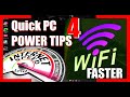 Quick PC Tips Ep4: Make WiFi faster and stable 2024