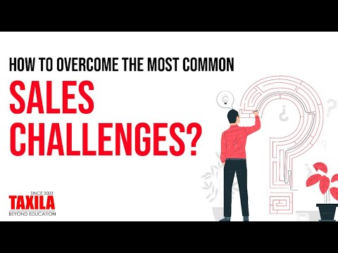 How to overcome the Most Common Sales Challenges? | Taxila Business School