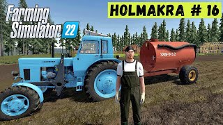 картинка: FS 22 - Удобрение жидким навозом.  Сею СОРГО.  Накопил денег.  Лесоруб в Глуши  HOLMAKRA # 16