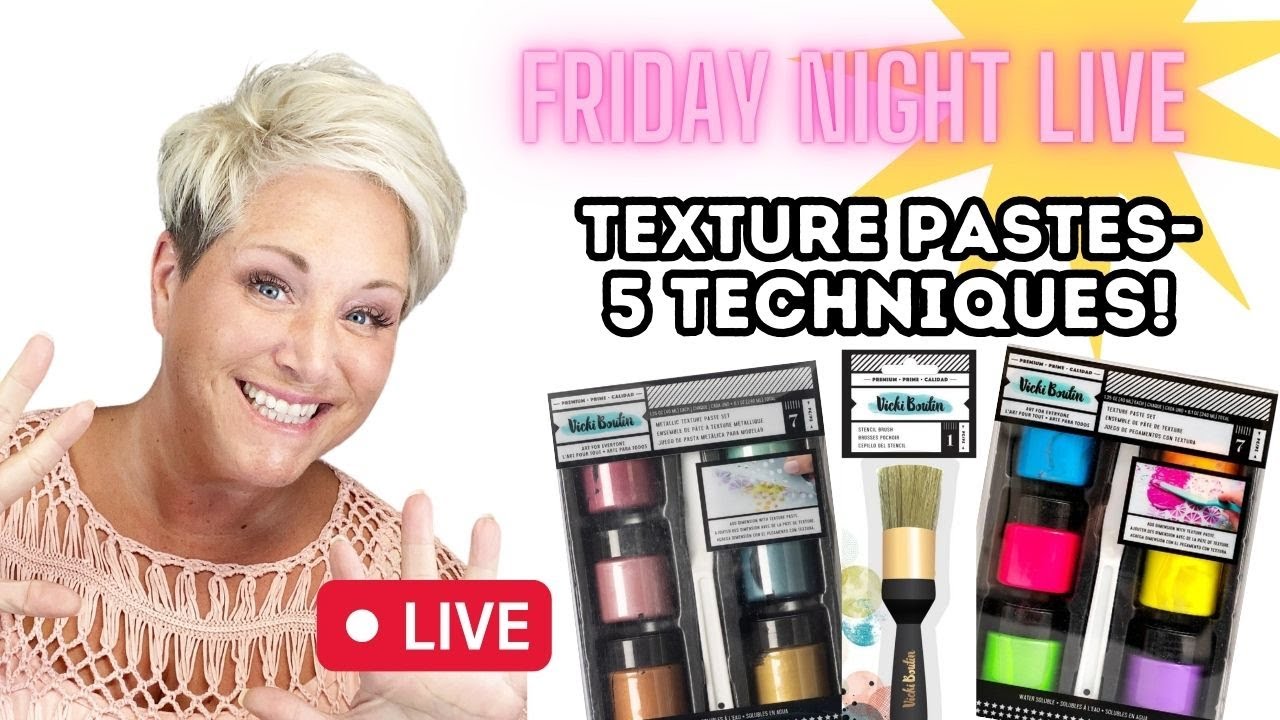 Texture Pastes 5 ways!