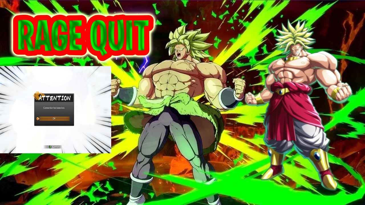 DOUBLE BROLY MAKES HIM RAGE QUIT!! Dragon Ball Fighterz Ranked Matches ...