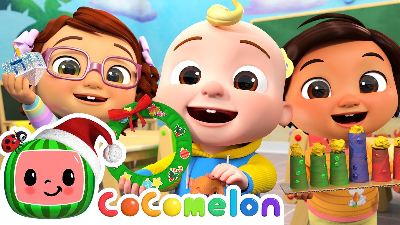 The Holidays are Here Song | CoComelon Nursery Rhymes & Holiday Kids Songs