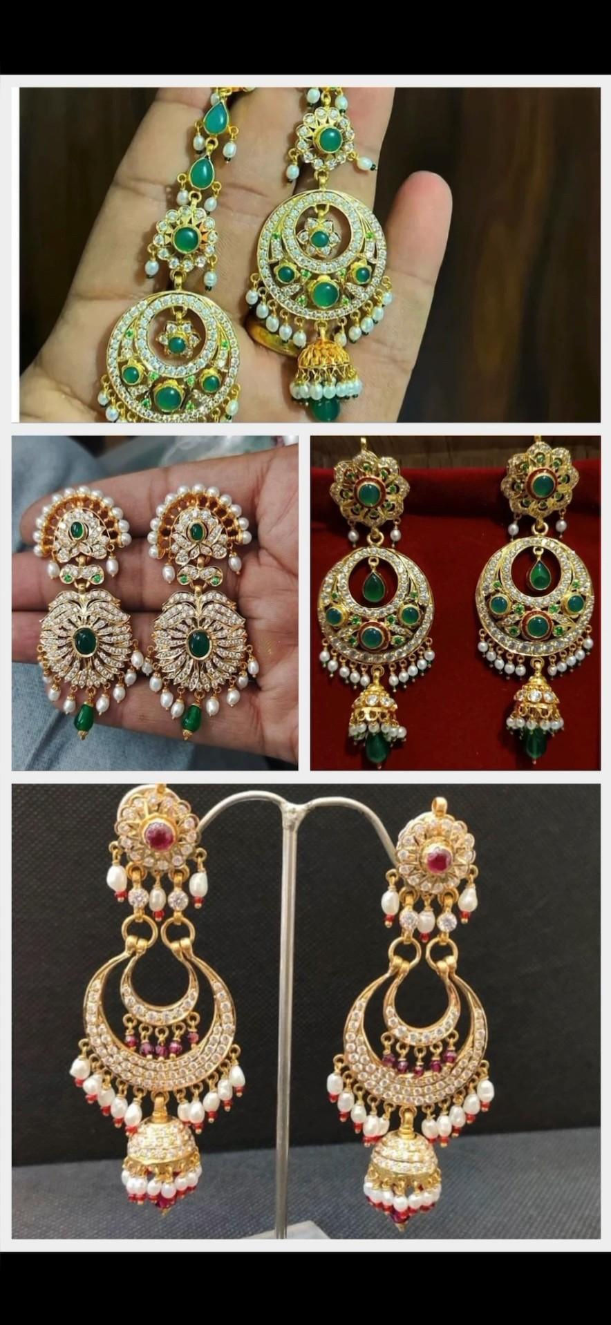 Pin by Sanu Patel on Baju bandh | Gold earrings designs, Classic gold, Designer  earrings