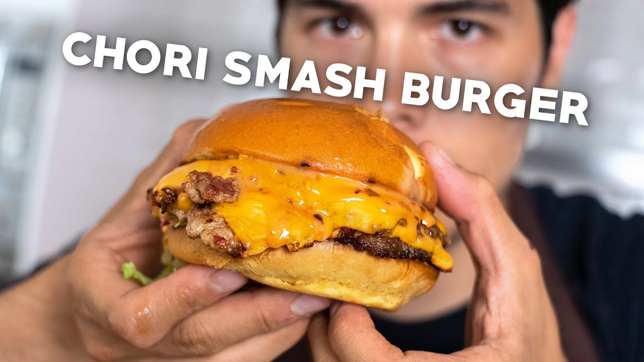 Easy Smash Burger at Home (Chori Burger Recipe) | FEATR