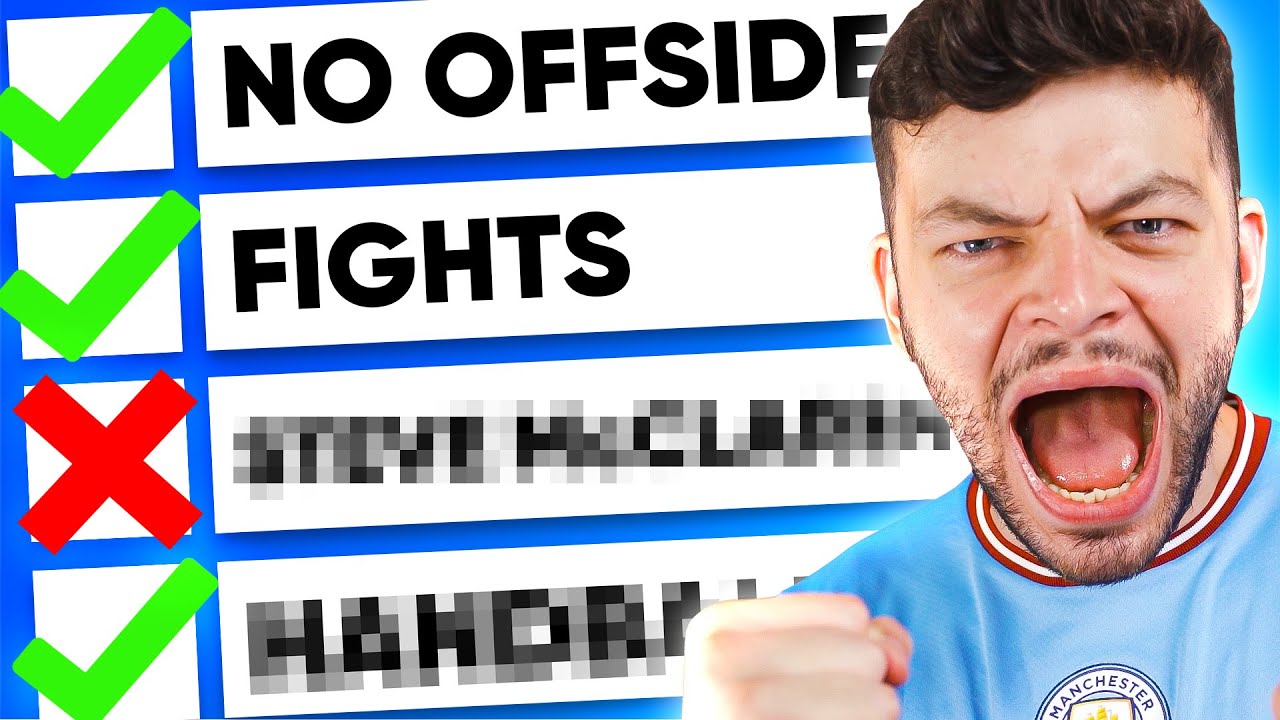 I came up with 6 ways to IMPROVE Football... YouTube