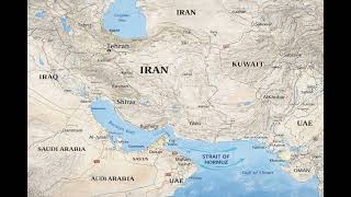 Map of Iran, Persian Gulf & Strait of Hormuz | Major Roads and Cities