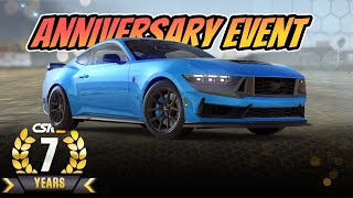 CSR2 | 7th Anniversary WIN 2024 Ford Mustang Dark Horse