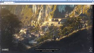 Google Chrome Experiment - The Hobbit Middle Earth