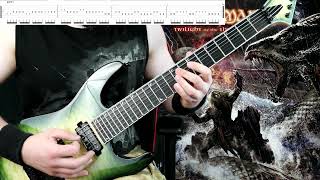 Amon Amarth - &quot;Varyags of Miklagaard&quot; Guitar Cover (Johan Soderberg&#39;s guitar part with tabs)