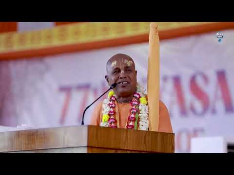 গুরু মহিমা কীর্তন শ্রী শ্রীমৎ ভক্তি অদ্বৈত নবদ্বীপ স্বামী মহারাজ। ISKCON Bangla