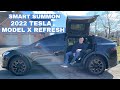 Smart Summon Take 3 in the  2022 Tesla Model X Refresh