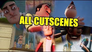 HELLO NEIGHBOR FULL GAME ALL CUTSCENES