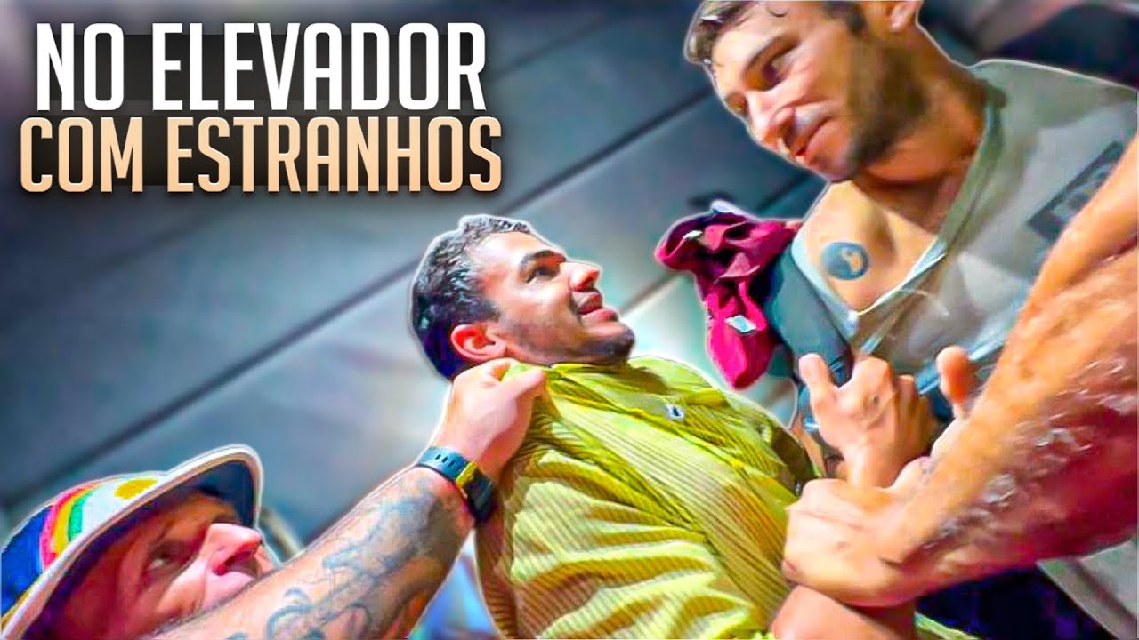 DIDINHO TEVE MEDO DE ELEVADO COM ESTRANHOS DENTRO 🤣🤣🤣 | FALA FINA