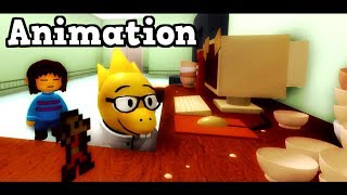 FRISK GETS ADOPTED Funny Cinematic Undertale Animation Roleplay